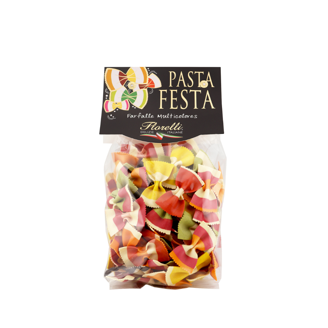 Pâtes multicolores