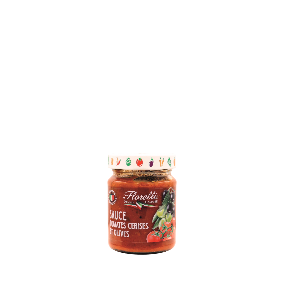 Sauce tomates cerises & olives
