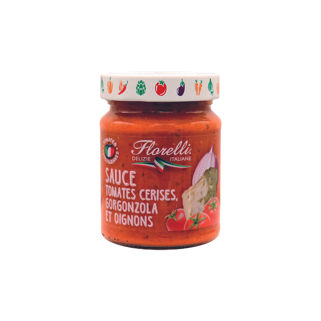 Sauce tomate gorgonzola & oignons