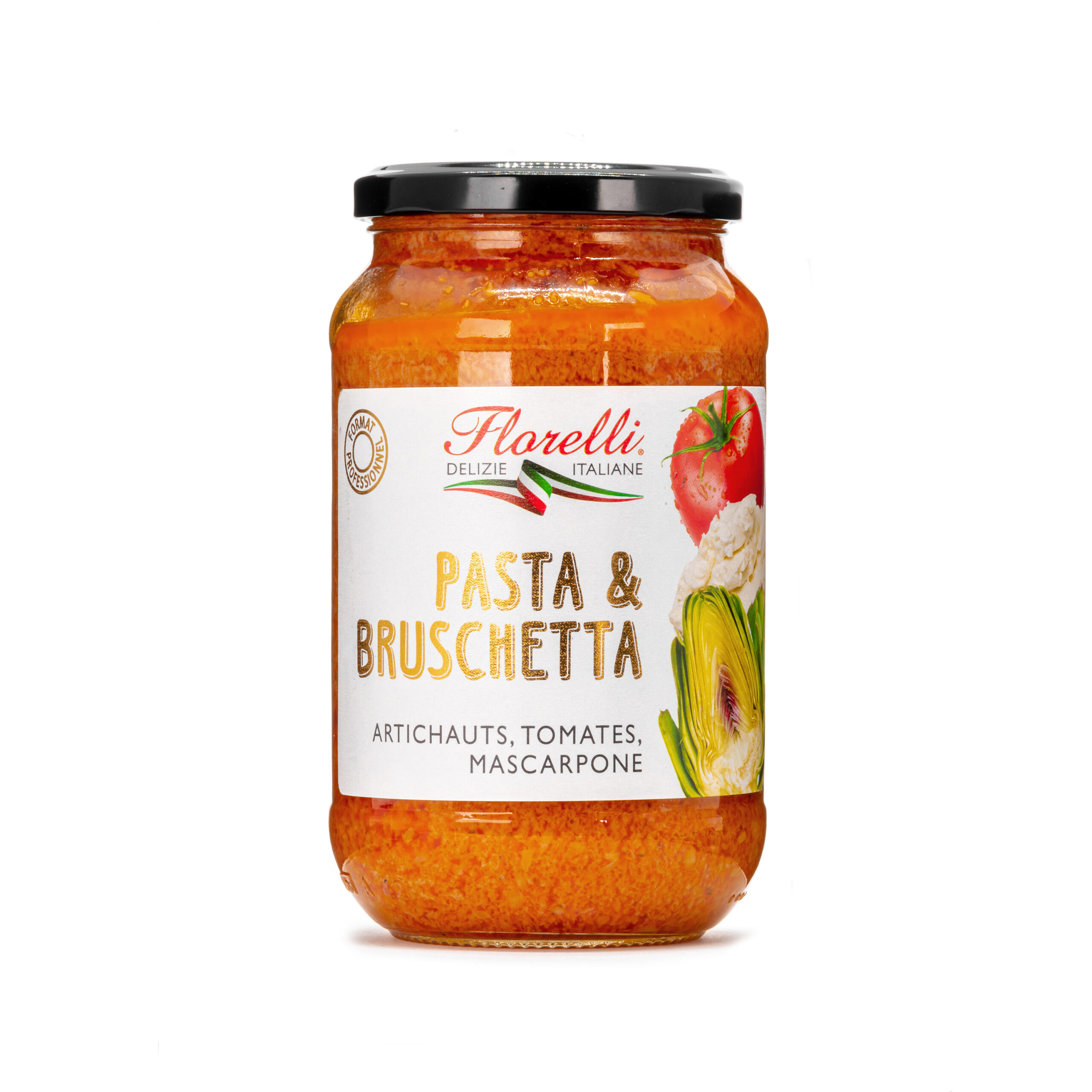 Pasta & Bruschetta artichauts, tomates & mascarpone