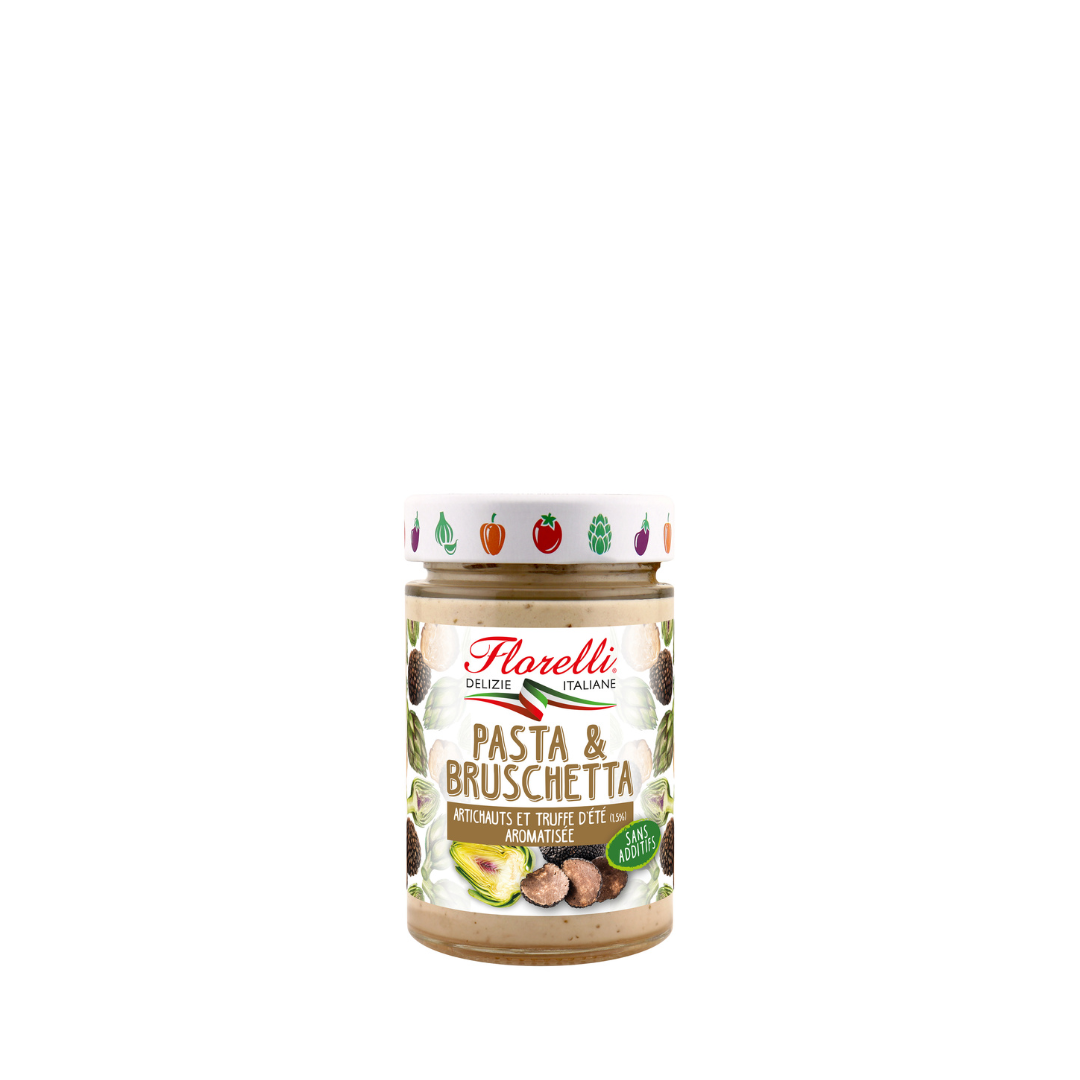 Pasta & bruschetta artichauts et truffe d’été
