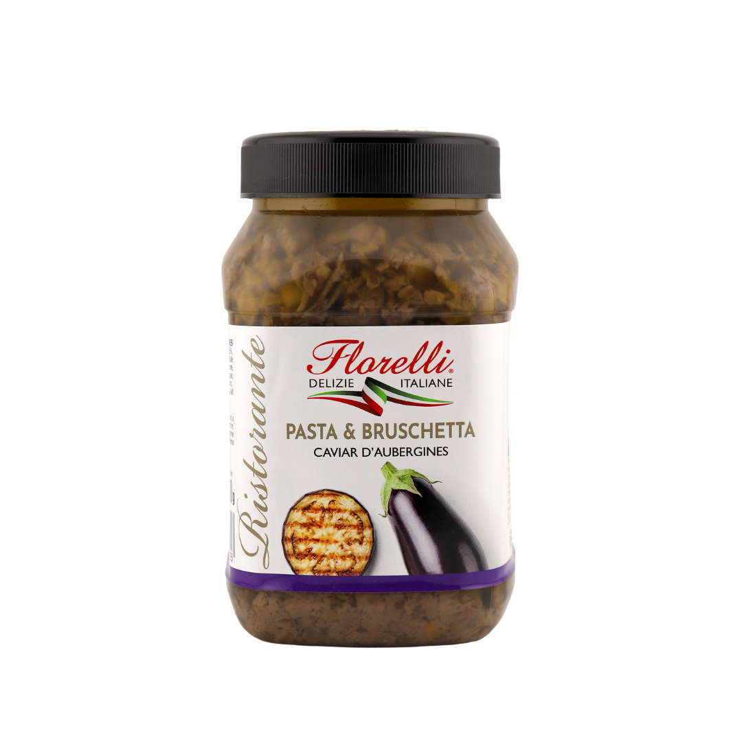 Pasta & Bruschetta caviar d&rsquo;aubergines