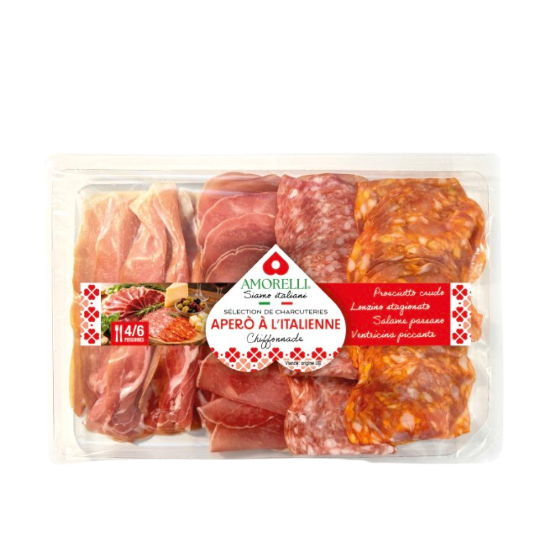 ASSORTIMENT CHARCUTERIE CHIFFONNADE