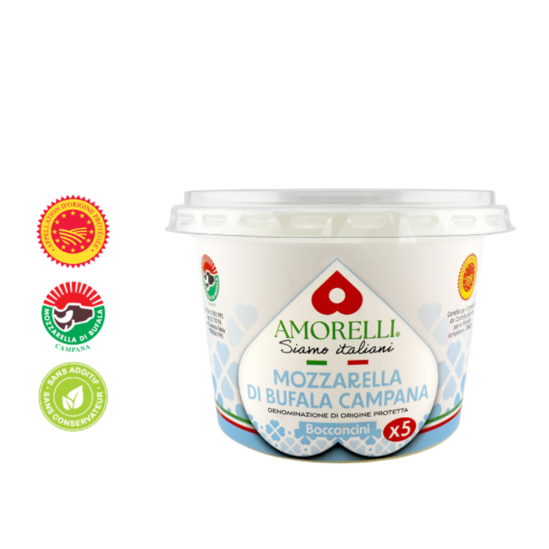 Mozzarella di Bufala Campana DOP Bocconcini